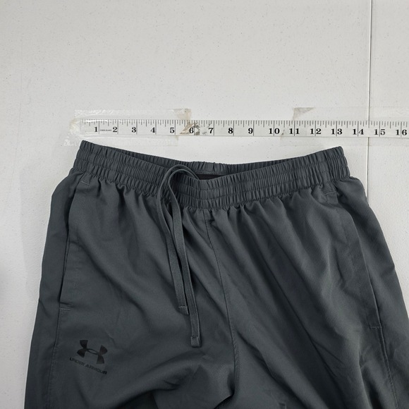 Under Armour Athletic Training Warmup Pants Gray Black Mens Medium Joggers - Picture 3 of 10